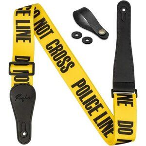 Guitar Strap, Soft Shoulder Strap for Acoustic, Electric and Bass Guitars